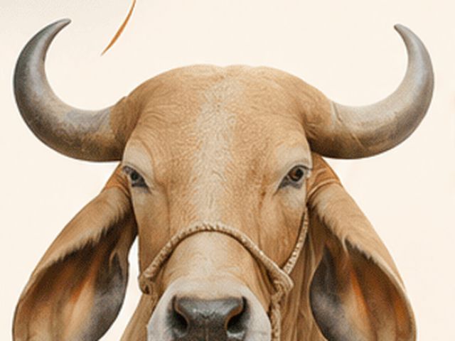 An indigenous Gir cow