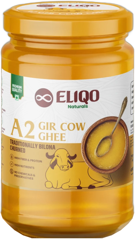 Eliqo A2 Gir Cow Ghee jar